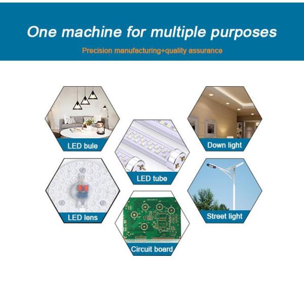 Dual Module LED Making Machine Magnetic Linear Motor 90000CPH LED Pick And Place Machine