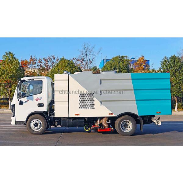 Energy Type Pure Electric Vacuum Road Sweeper for City Streets and Airport Runways