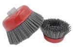 DuPont Nylon Bristle Cup Brush for Edge Blending Deburring