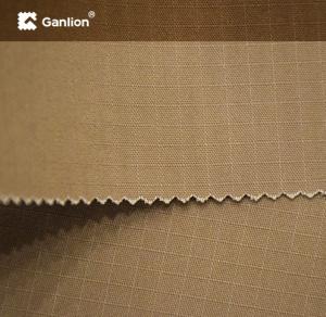 China Brown Antibacteria Functional Workwear Fabric wholesale