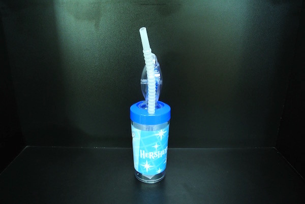 8.5 Inch Blue Cartoon Character Water Bottle For Children Various Color / Size