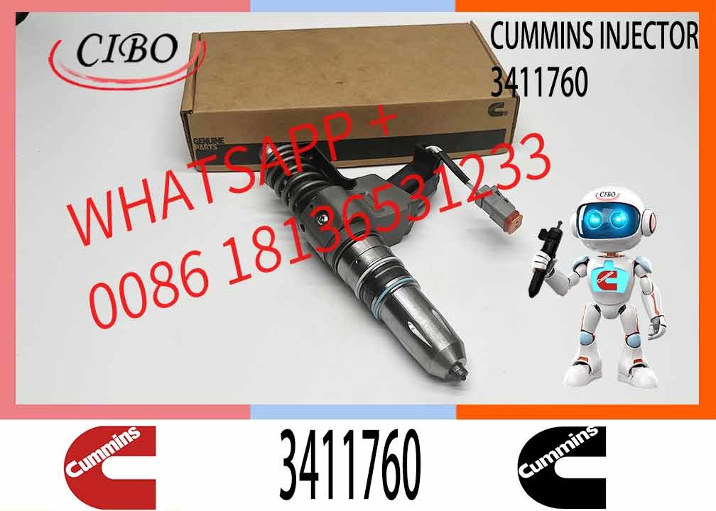 N14 M11 QSM11 Diesel Engine Fuel Injector 3411753 3411760 3411764 3411766 For Cummins N14 M11 QSM11