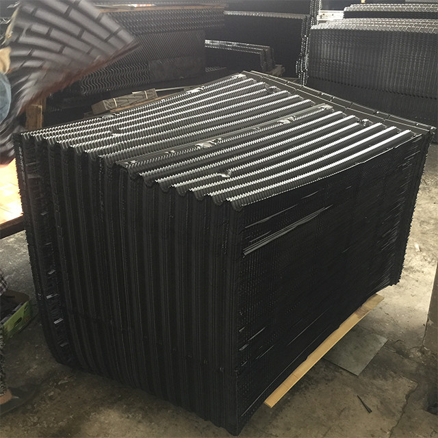 Polyvinyl Chloride Cooling Tower PVC Fills Price Hanging Cross Flow Media Sheet