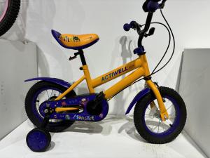 China Aluminum Alloy Frame Steel Lightweight Kids Bikes With 4 Wheels 12 Inch Children Bike wholesale