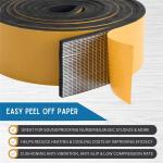 Eva Foam Adhesive Tape Window Soundproofing Insulation Foam Strip