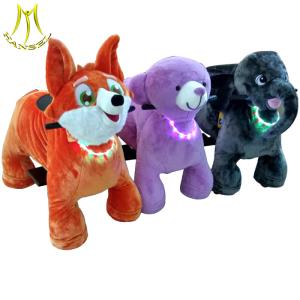 China Hansel animals kids riding scooters and ride on animal toys for children with walking horse animal ride wholesale