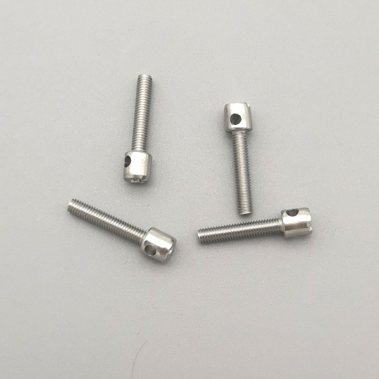 M4*20 Stainless Steel lead seal screw Cross Recessed Bored Head Electricity Meter Lead Seal Screw