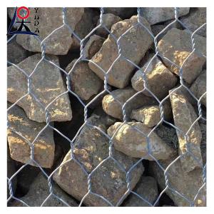 China Garden Woven Gabion Box Cage Gabion Baskets Galvanized Gabion Box wholesale
