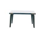 Simple And Stylish Rock Slab Solid Wood Slate Dining Table