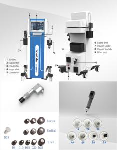China Pneumatic Electromagnetic Shockwave Therapy Machine Clinic ED Treatment wholesale