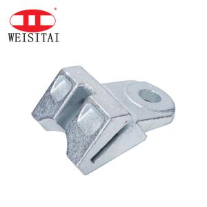 China Casted Steel 48.3mm Ring Lock Scaffolding Parts Ledger End wholesale