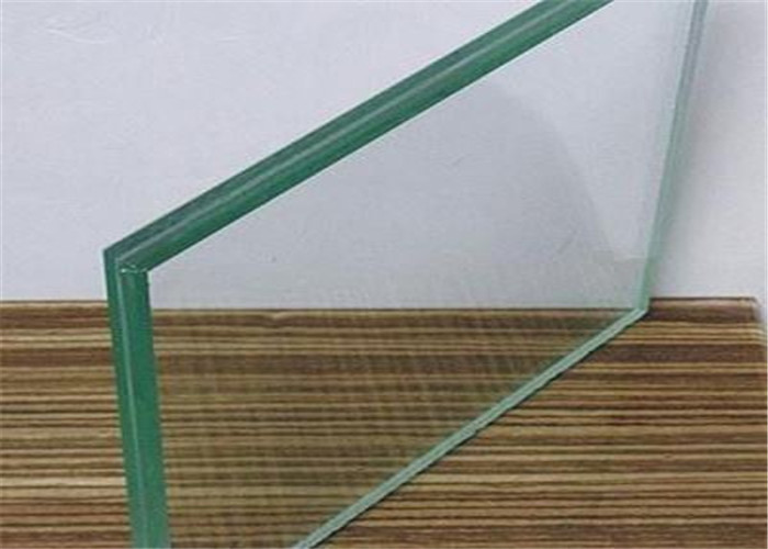 Bullet Proof Laminated Security Glass / Clear Laminated Glass For Bank