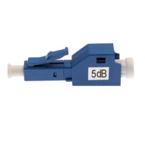China Singlemode ROHS LC UPC 5dB Fiber Optic Attenuator Male To Female wholesale