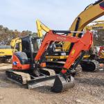 5 Ton Mini Compact Hitachi Used Excavators Backhoe Hitachi Zx55