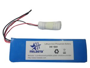 China 24V 10Ah LiFePO4 Battery Pack For E-Bicycle , E-Scooter wholesale