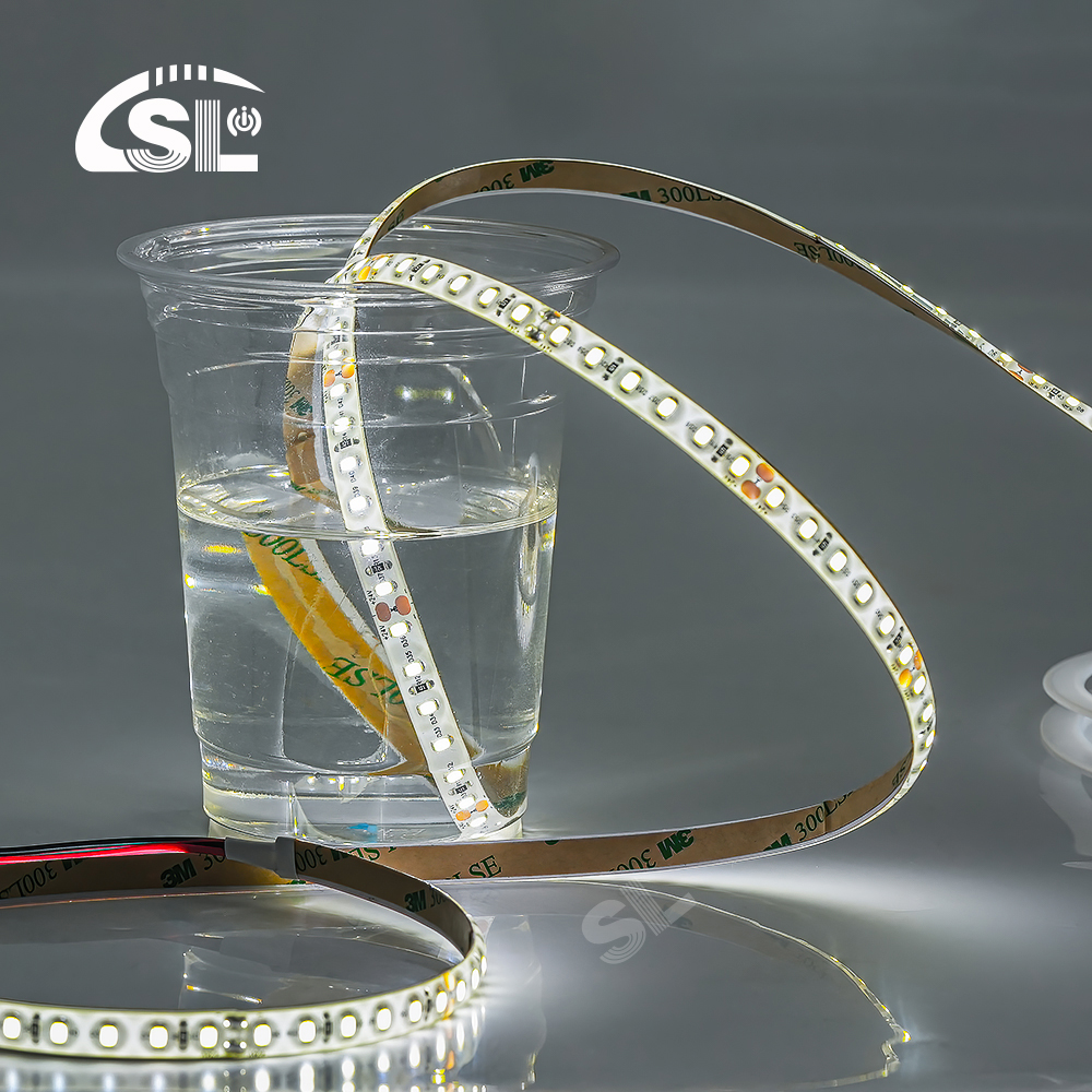 Smart Mirrors LED Light Strips Waterproof Drop-Glue Electroplate 18-20W/m 1600-2400LM