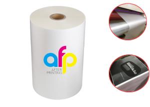 China Soft BOPP Thermal Laminating Film Matte Lamination Film for UV Varnish wholesale