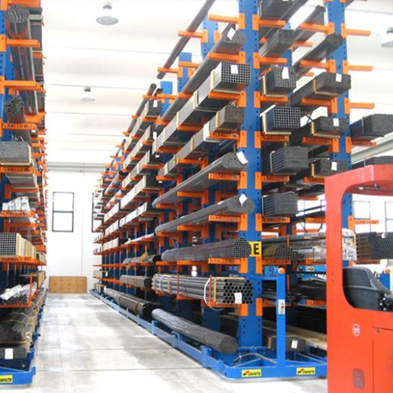 H Beam Cantilever Racking Systems 3.5T Cantilever Metal Shelving