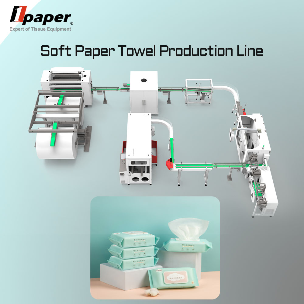 6KW Total Power Paper Tissue Carton Packaging Machine for Cotton Paper Production Line