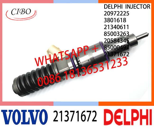 Common Fuel Diesel Injector 21371672 20584345 85000497 85003263 2097225 3801618 21340611 E3.18 for VOL MD13 LOW POWER