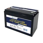 Rechargeable Lifepo Battery 12v 120ah 1536 Wh Light Weight For RV Motorhome