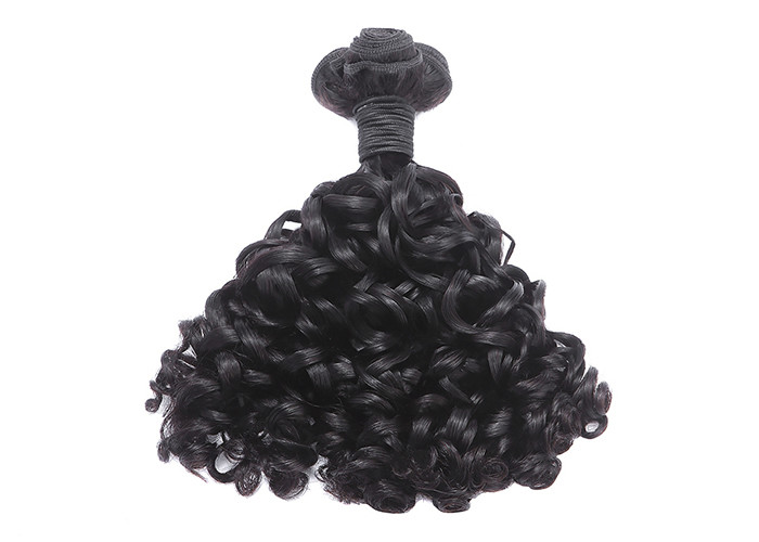 Big Pissy Real Double Weft Human Hair Extensions / Double Drawn Curly Hair