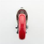3 Inch JY PU Caster Wheels With Brake Heavy Duty Braked Castors