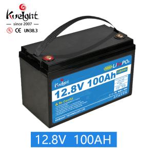 China LiFePO4 12.8v 100ah Lithium Ion Battery Pack For Golf Cart Solar Marine wholesale