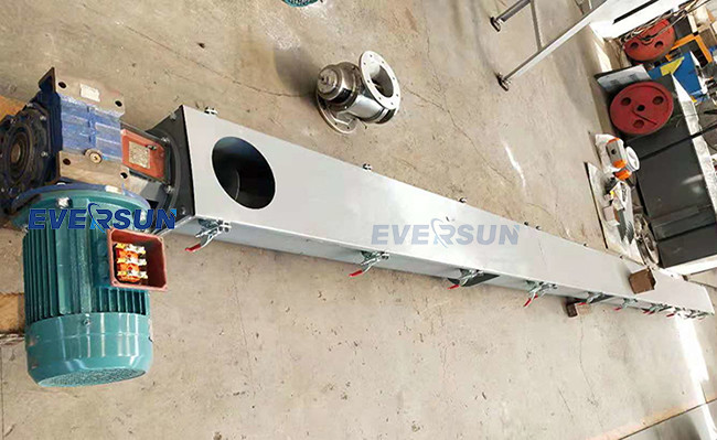 Chemical Shaftless Screw Conveyor Length 1 - 40m For Industrial Use