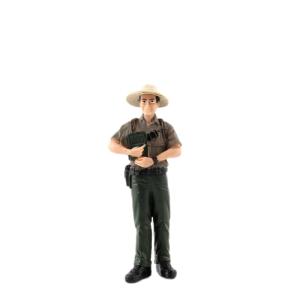 China Park Ranger Figure People At Work Model Toy Pretend Professionals Figurines Career Figures Toys wholesale