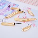 Irregular 1ML Gold Liquid Eyeliner Tube Empty Eyelash Serum Bottles