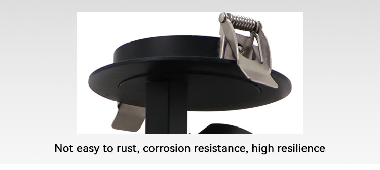 2700K/3000K/4000K LED Recessed Ceiling Spotlight 3290lm Black Track Spotlights