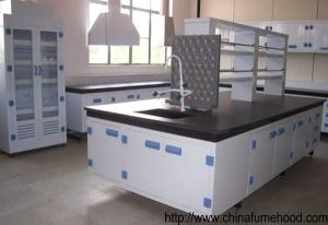 China Physical Chemistry Lab Furniture , PP Material Chemical Resistant Lab Tables wholesale