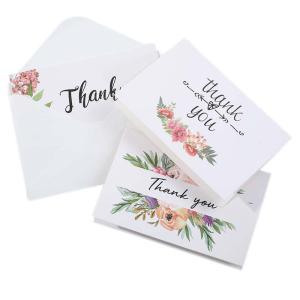 China 3 LR44 Multiple Design Custom Thank You Gift Card Set With Envelope 2.93 Ounces wholesale