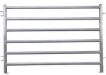 Australia Standard Oval Tube 2100 X1800 Galvanized Cattle / Horse Yard Farm Gate