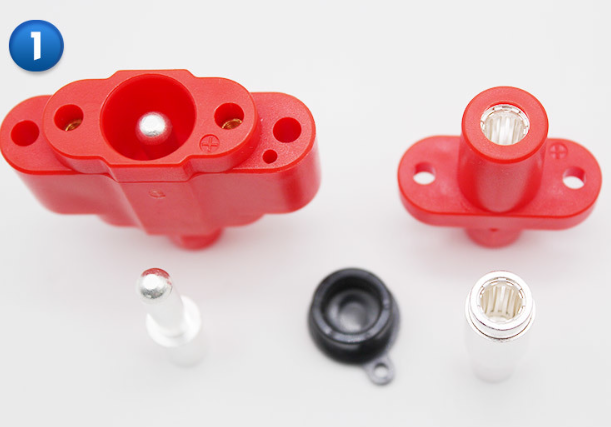 Jbocnt Group 100A ESS Connector , Battery Pack Connector For Energy Storage System