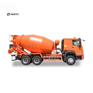China 10 Wheeler 371hp 10m3 Concrete Mixer Truck Self Loading on sale