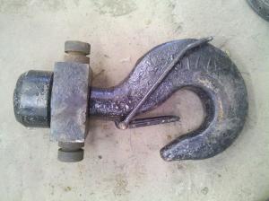 China Tower crane spear parts lifting hook wholesale