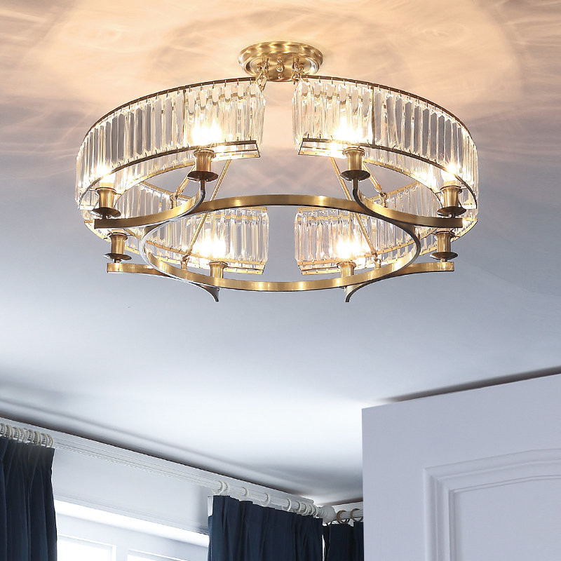 High Ceiling Hanging Hotel Lobby Chandelier
