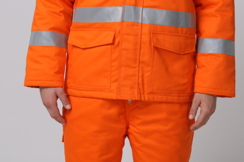 OEM Flame Retardant Workwear 350gsm Flame Proof Jacket