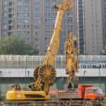 70m Depth 1200mm Width Hydraulic Diaphragm Wall Grab Equipment