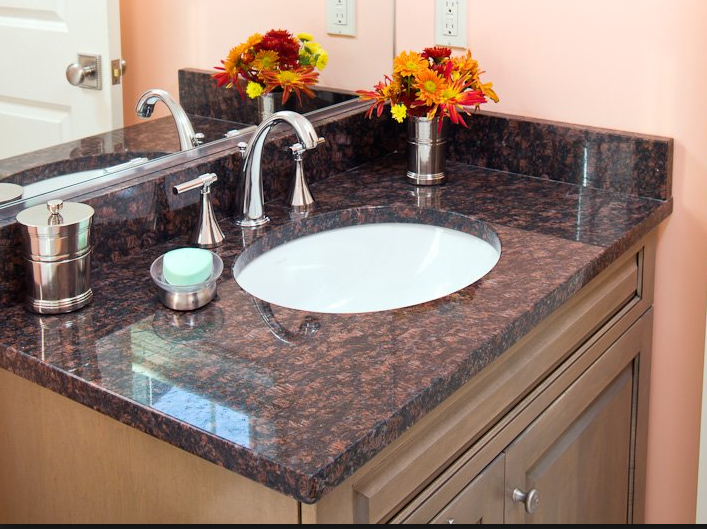 Brown Granite Stone Table Beautiful Tan , Brown Granite Countertops