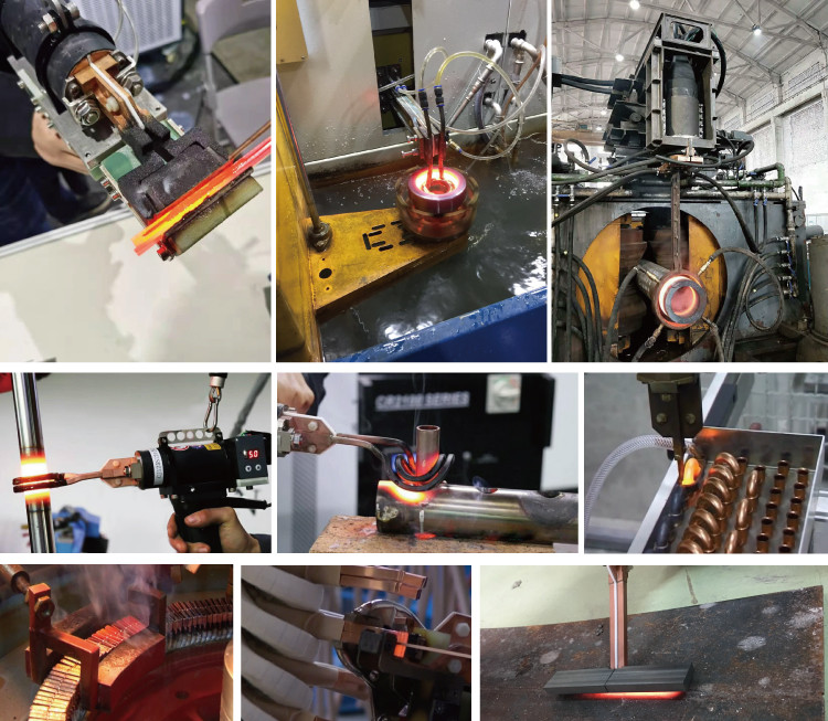 50Hz Induction Brazing Machine High Frequency 100% Duty Cycle