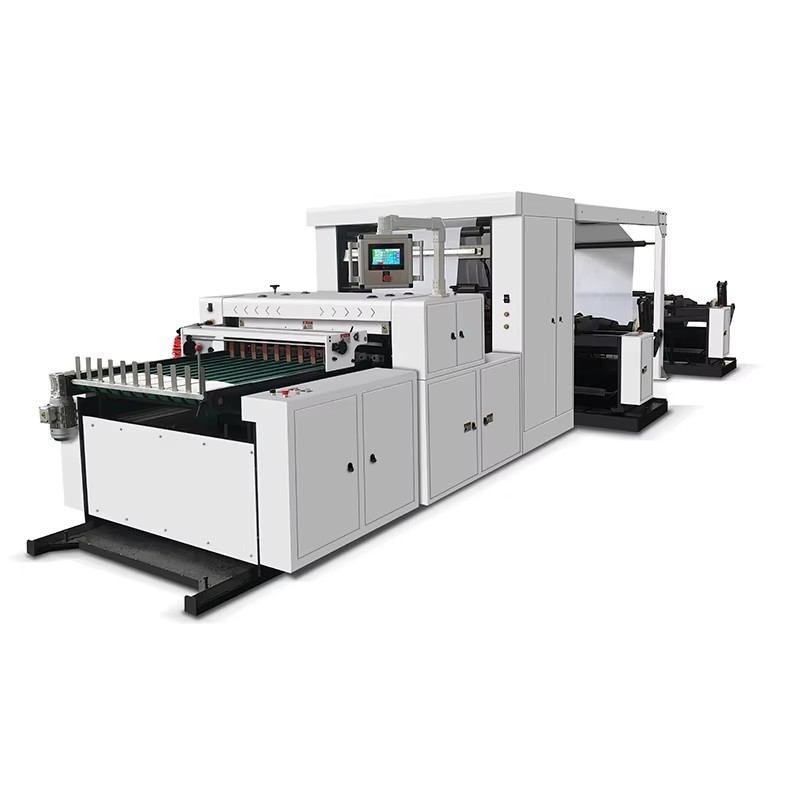 Automatic Two Roll Conveyor Belt Paper Sheet Cutting Machine 1100
