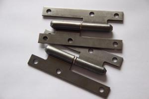 China Uppolished Bright Light Duty 2.0mm H Cabinet Hinges Without Screws wholesale