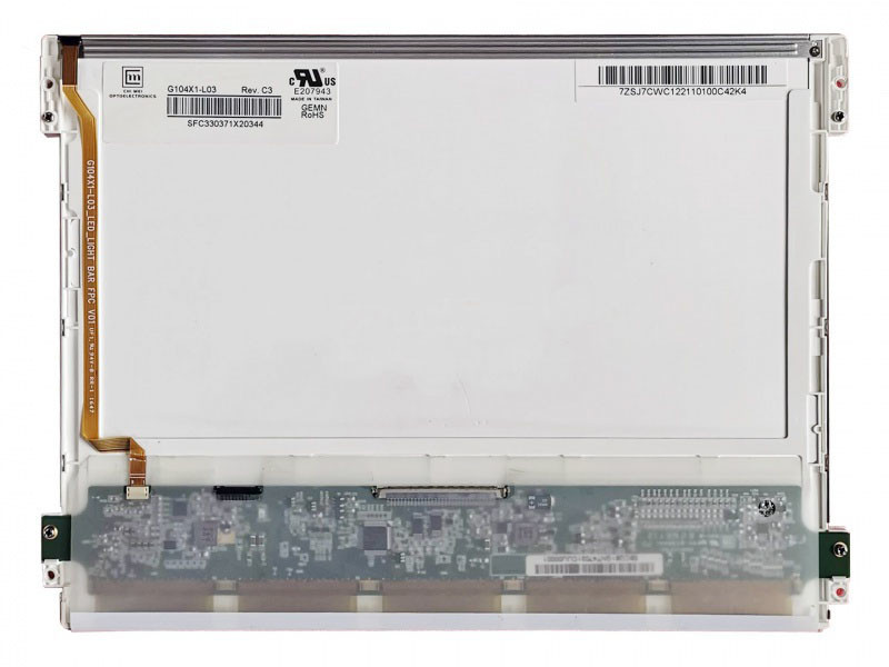 10.4 Inch 1024*768 Lcd Panel IPS TFT Liquid Crystal Display In Computer Graphics Lvds