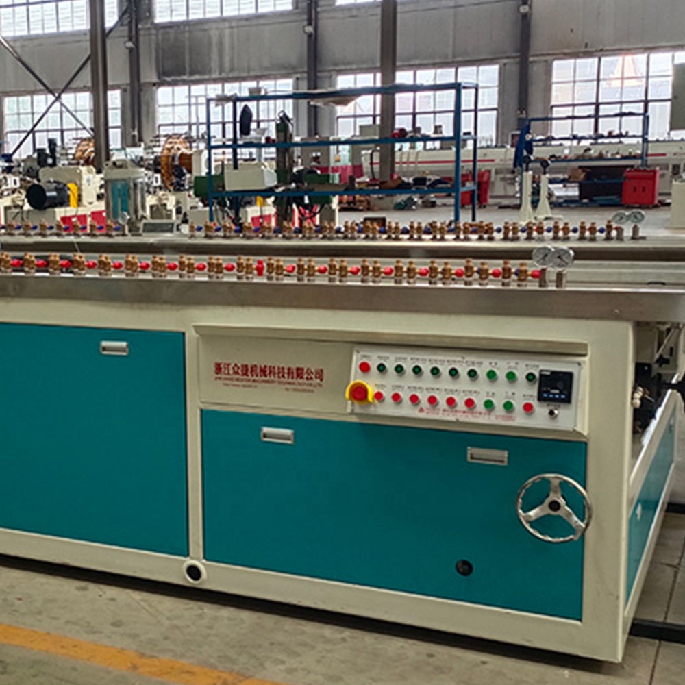 Manufacturing Plant Automatic Pvc Hollow Sheet Making Machine with Twin Screw Type