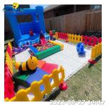 Party Rental Equipment Large Adult Ball Pit White Bounce House With Ball Pit