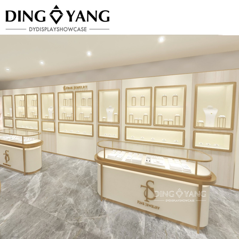Diamond Jewellery Showroom Design Combination Of Practicality And Beauty