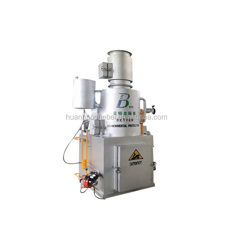 Smokeless Solid Waste Incinerator for General Garbage Disposal in Hospitals and Hotels